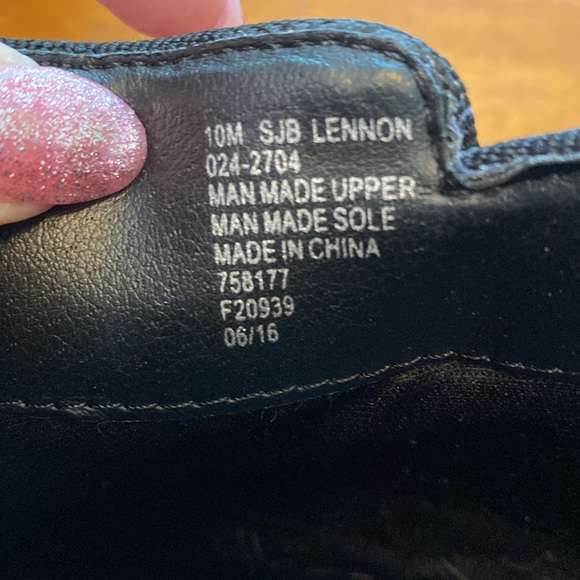 St. John’s Bay Lennon Black Ankle Boot 10 EUC - Picture 4 of 9